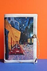 Kitap Kılıfı - Van Gogh Kafe Terasında Gece