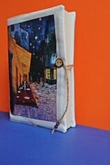 Kitap Kılıfı - Van Gogh Kafe Terasında Gece