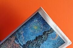 Kitap Kılıfı - Van Gogh Selvili ve Yıldızlı Bir Yol