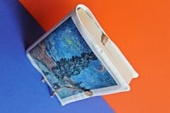 Kitap Kılıfı - Van Gogh Selvili ve Yıldızlı Bir Yol