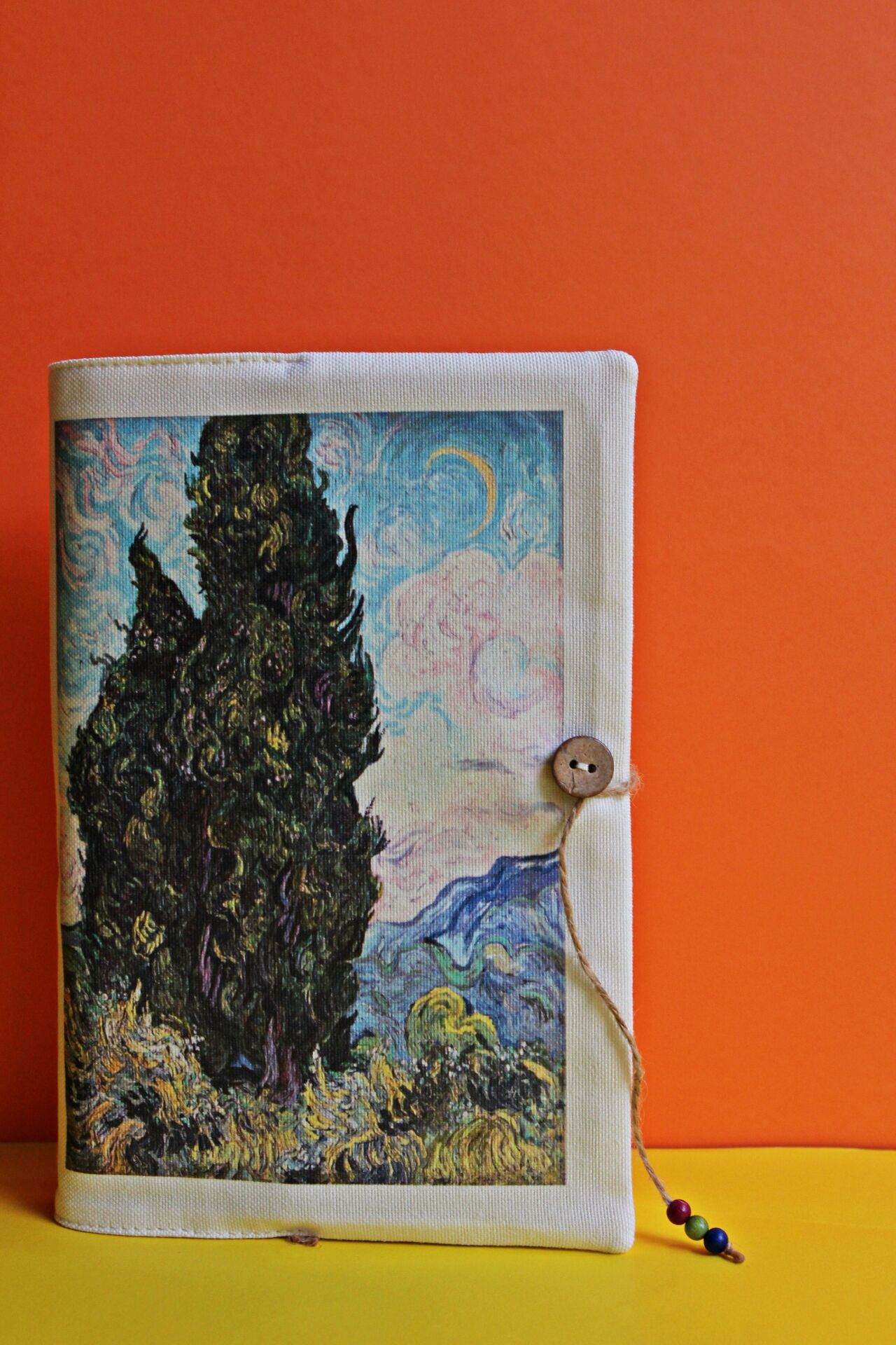 Kitap Kılıfı - Van Gogh Selviler