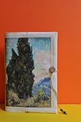 Kitap Kılıfı - Van Gogh Selviler