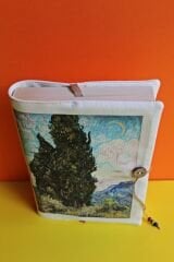 Kitap Kılıfı - Van Gogh Selviler