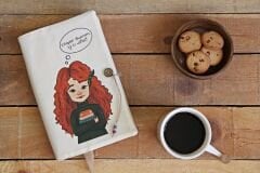 Kitap Kılıfı - Çilli Kız