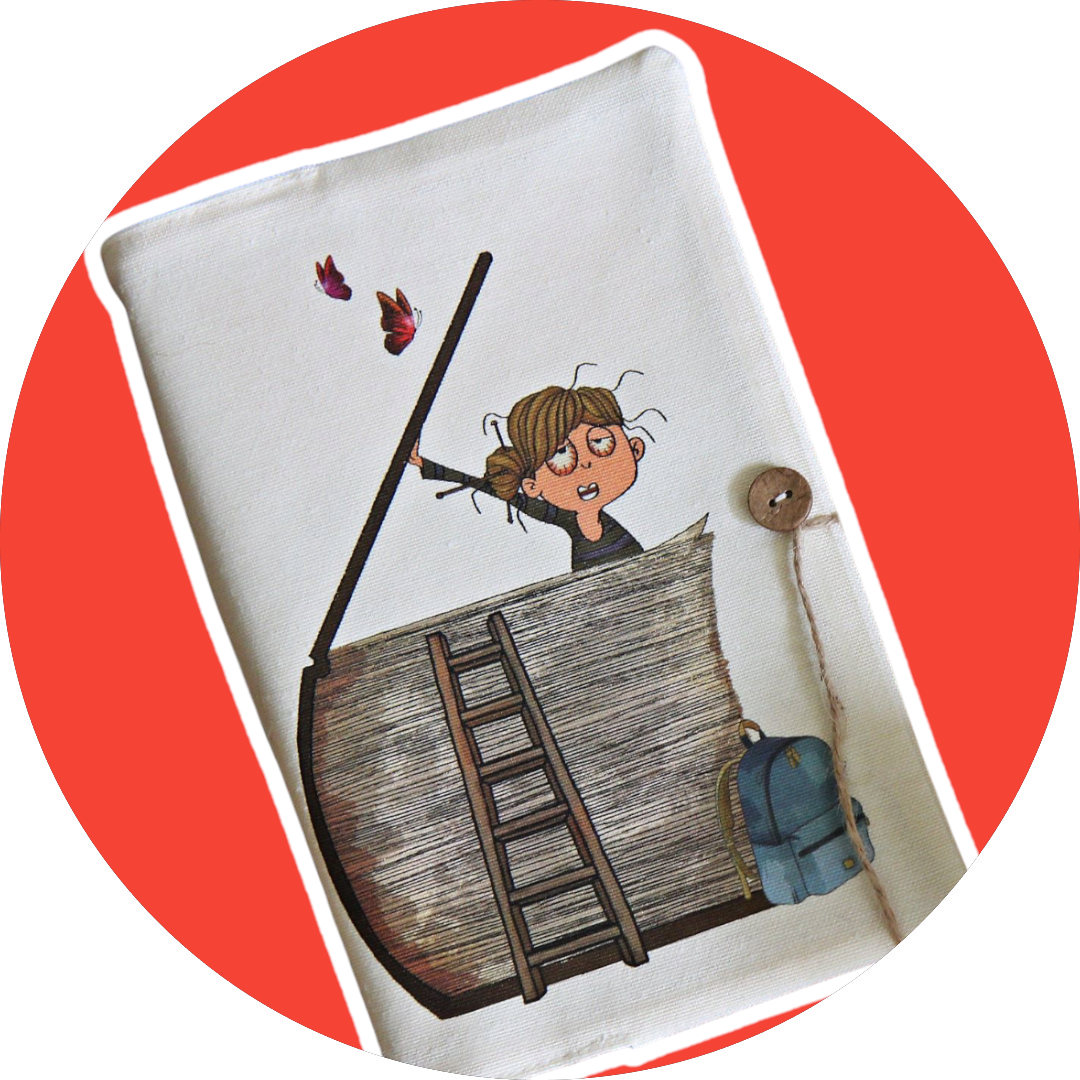 Kitap Kılıfı - Kızaran Gözler