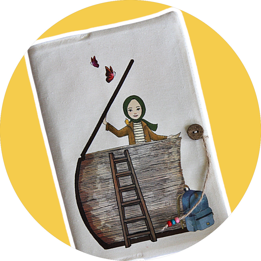 Kitap Kılıfı - Son Kitap Bükücü (Tesettürlü)