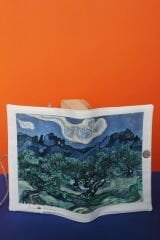 Kitap Kılıfı - Van Gogh Zeytin Ağaçları