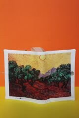 Kitap Kılıfı - Van Gogh Sarı Gökyüzü ve Güneş