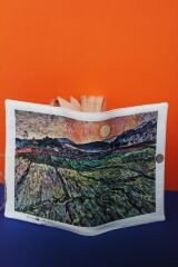Kitap Kılıfı - Van Gogh Çiçeklenmiş Tarlalar